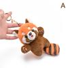 2024 12Cm Lesser Panda Plush Toy Keychain Holiday Gift Plush Animal Backpack Pendant Zoo Souvenir Cute Dolls Mori Animals