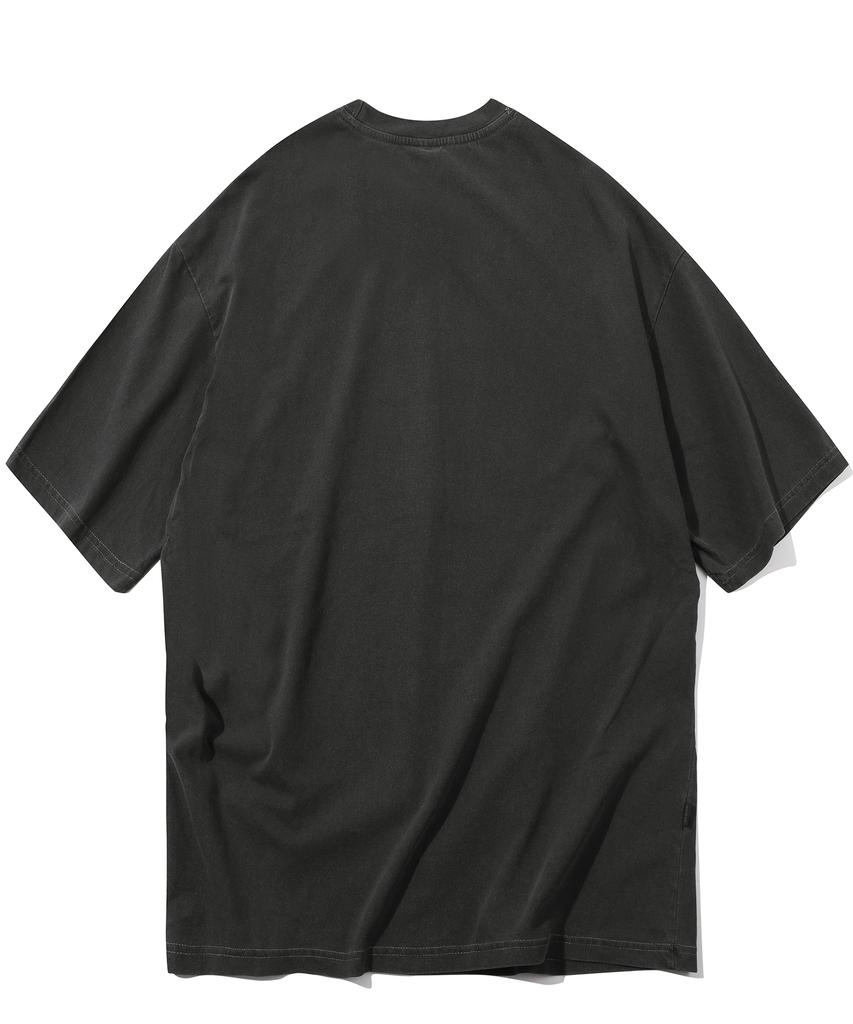 CPGN STUDIO Sunset Running Pigment Short Sleeve T-Shirt Smoke Black