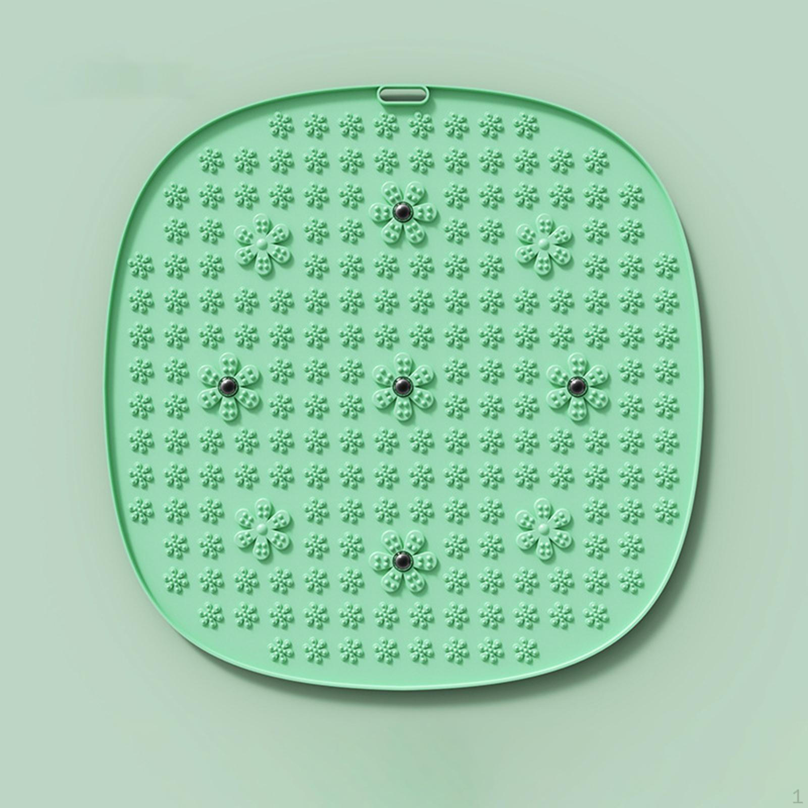 Exercise Foot Massager Acupressure Running Cushion Desk Floor Mat Reflexology зелёный