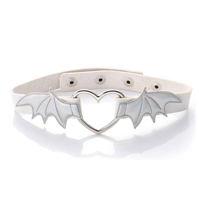 2pcs Animal Costume Set Bat Wings Headband Choker Set Kids Fancy Costume Kit Cartoon Accessories for Halloween Party
