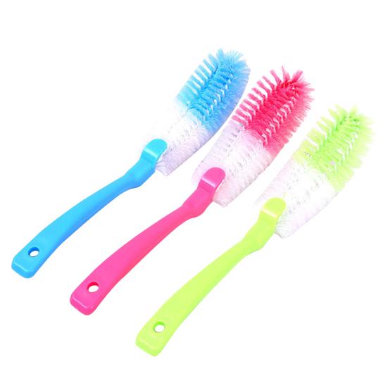 2/3/4Pcs Long Handle Brush Soft Bristles Long Handle Hanging Holes Design Cup Cleaning Scrubber Kitchen Cleaning Tool