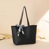 Tote Bag, Women's Trendy Fashion and Simple Tote Bag, Silk Scarf Decorative Shoulder Bag, Underarm Bag, One Piece.