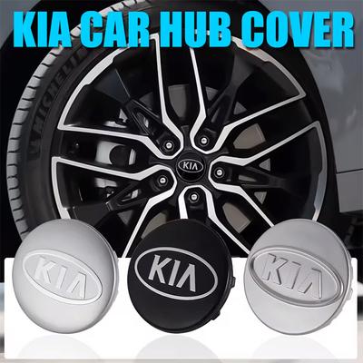4Pcs Car Wheel Hub Center Caps Rim Covers For Morning Picanto Rio Stonic Sportage Ceed Optima Forte 5 3 4 K7 K5 K8 K3 Ray So