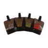 10 Pcs 50/100Ml Plastic Black Self-Standing Coffee Tea Liquid Suction Nozzle Bag Diy Cocoa Matcha Travel Beverage Portable Pouch
