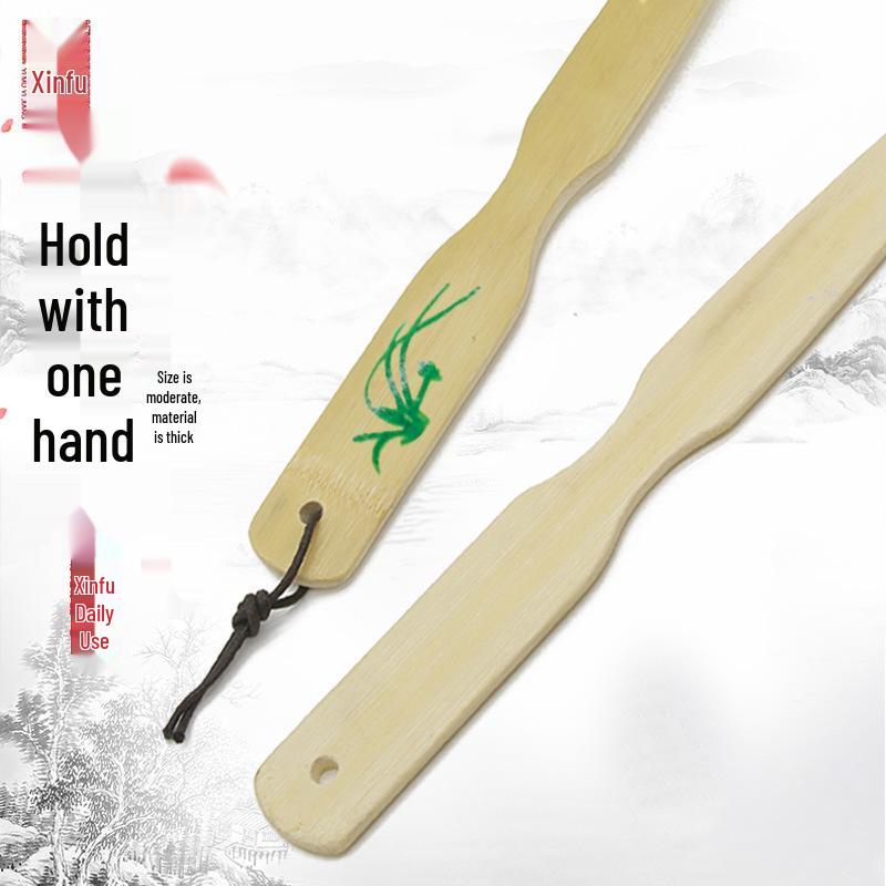 Ryggklösträ i bambu: Kliande Skrapverktyg Multifunktionellt Självhjälpsverktyg för Äldre