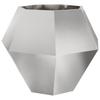 Plant Pot Silver 100 X 100 X 80 Cm Stainless Steel