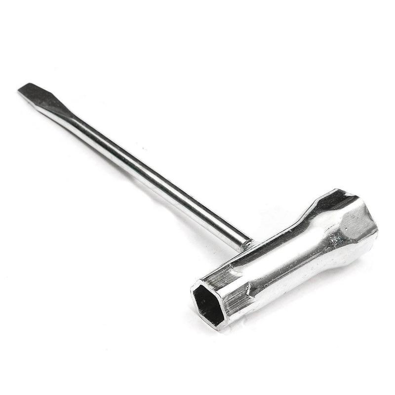 Zündkerzenschlüssel 13mm & 19mm Edelstahl-Schlüssel für Kettensäge und Freischneider