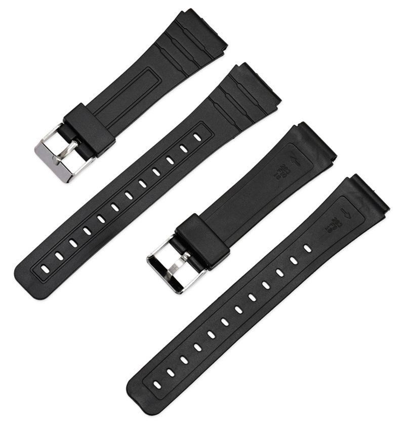 Waterproof Sweat-resistant Silicone Replacement Watchband for Casio Universal Soft Rubber Bracelet 12 14 16 20 22 18mm Wholesale