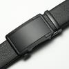New Men's Belt Cowhide Automatic Buckle Business Simple and Versatile Trendy Belt Middle Aged and Young Genuine Leather Belt, Men