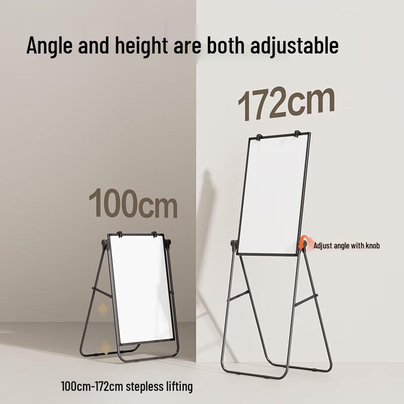 Deli 90x60cm U-shaped Magnetic Whiteboard with Stand