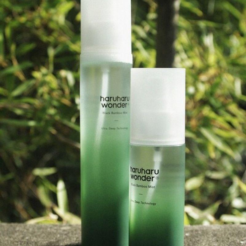 haruharu wonder black bamboo mist mist spray moisture mist 80ml