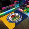 Blackburn Rovers Football Design Crystal Velvet Carpet Cozy Non?Slip Printed Rug For Bedroom Living Room Entrance