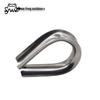 304/316 Stainless Steel European Rope Thimble for Wire and Nylon Rope - Playground Net Thimble