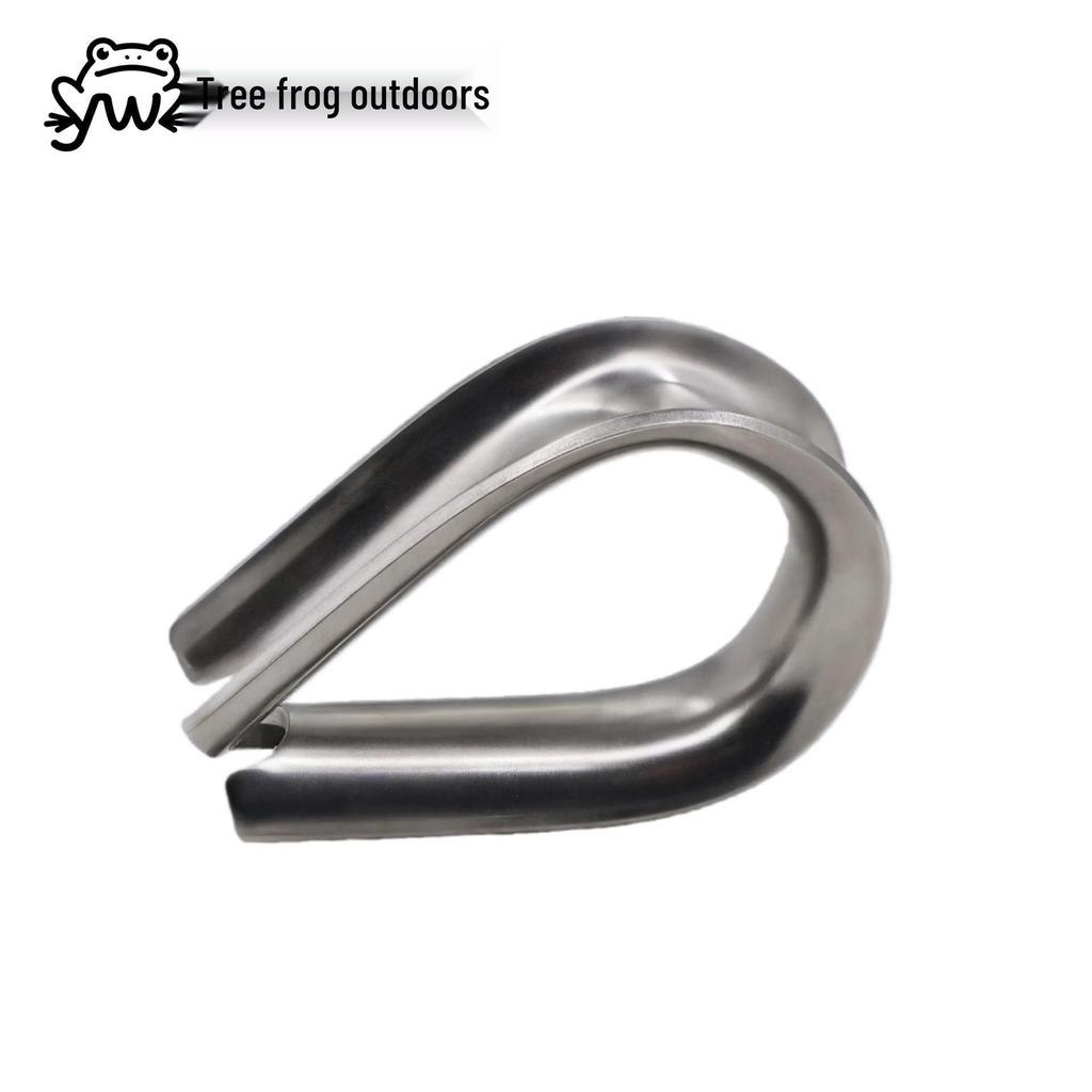 304/316 Stainless Steel European Rope Thimble for Wire and Nylon Rope - Playground Net Thimble