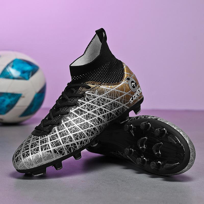 Hot Selling Football Shoes Non-slip Breathable Soccer Shoes Outdoor Sport Sneakers Men Brand Football Boots Sale