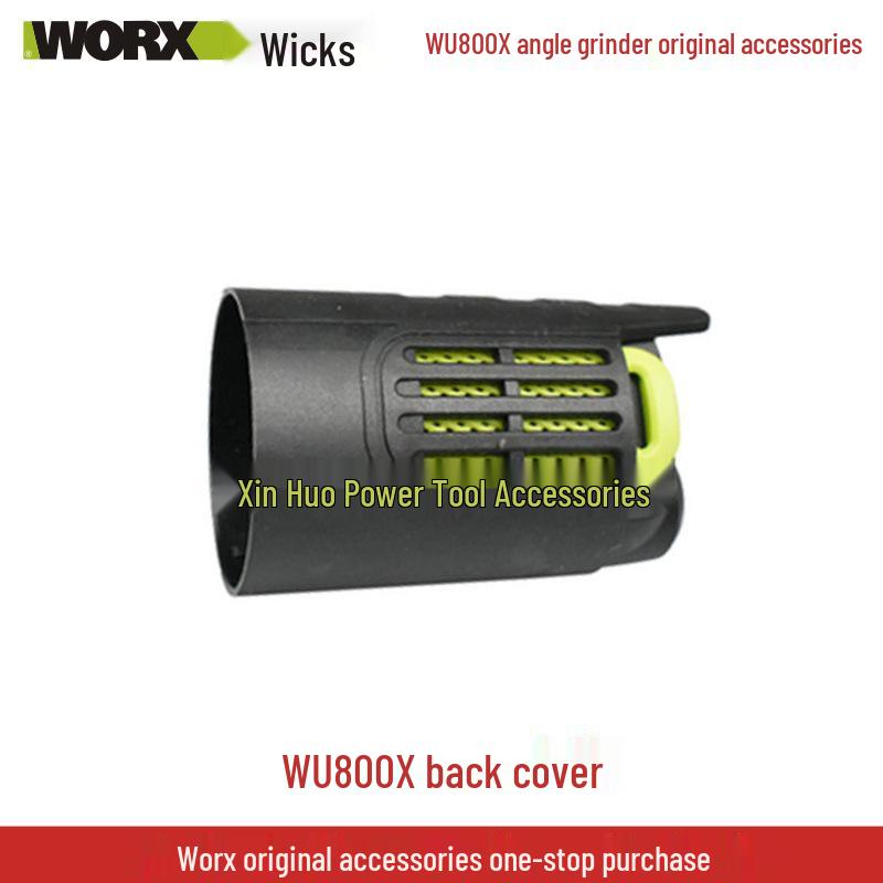 Wickes Angle Grinder Accessory Set: WU800X Head Shell, Carbon Brush, Gear Rotor, Stator, Switch Housing, Spindle.