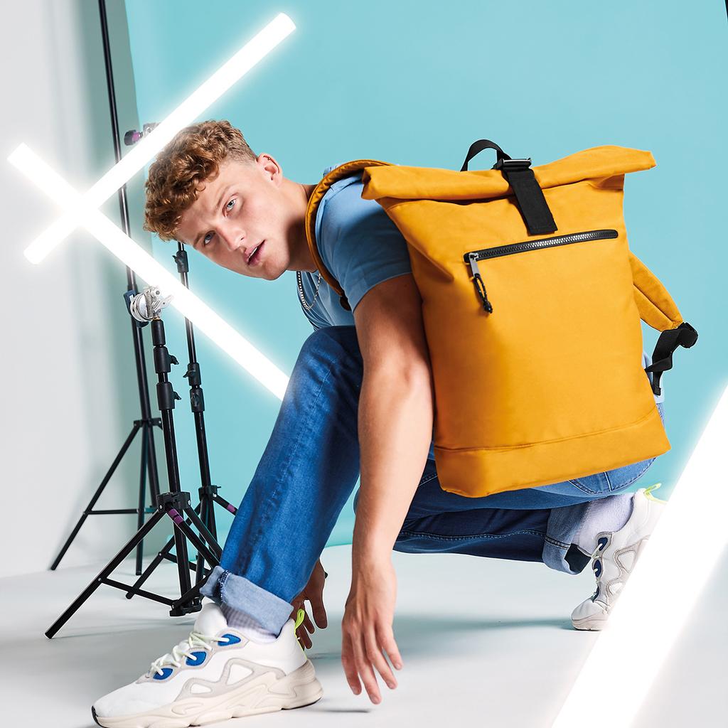 Bagbase Rolled Top Recycled Backpack