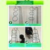 High-quality Metal Plant Support Frame Adjustable Height Flowers Stand  Home Decoration