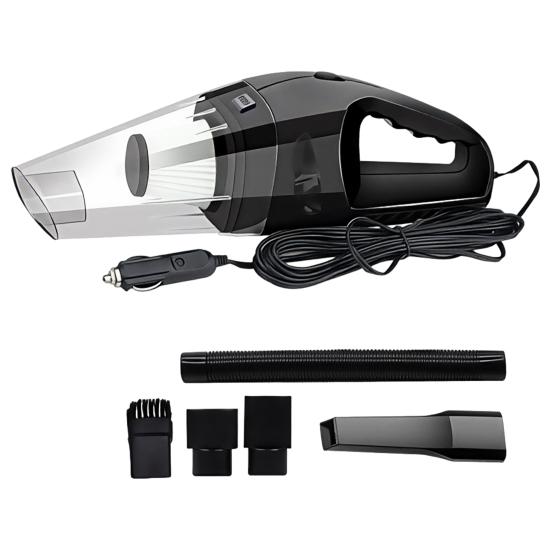 Portable Car Vacuum Cleaner Handheld with Multi-Nozzles, 4000Pa High Power Dust Collector for Vehicle Maintenance Cordless Vacuum, Deep Cleaning