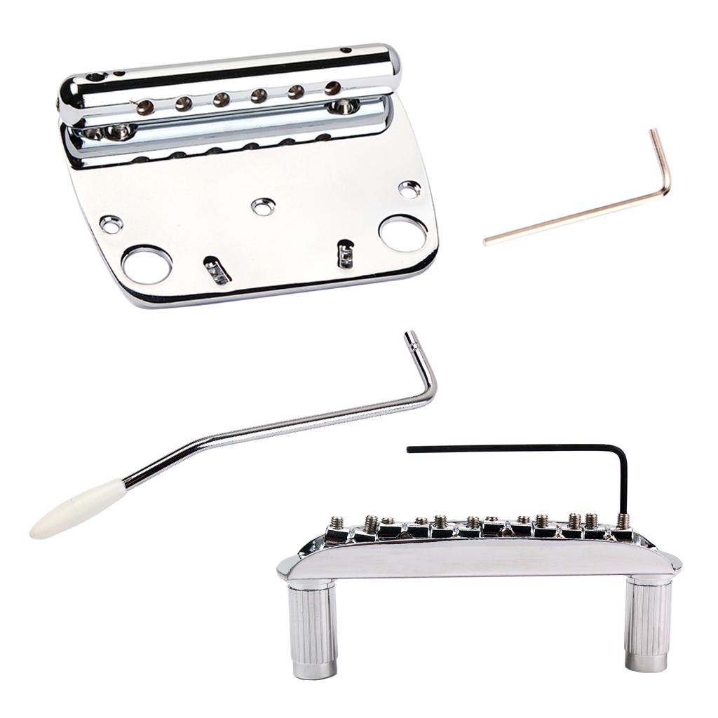 

Novelty 1 Set Guitar Bridge Tailpiece for / Jaguar Guitar United States