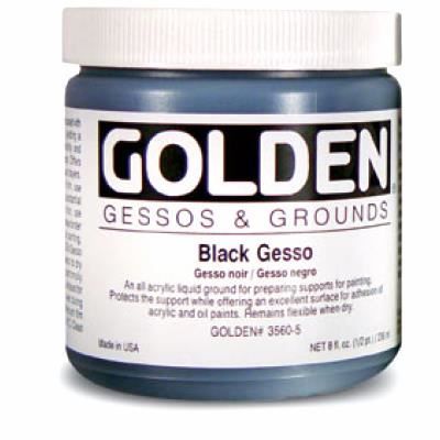 Golden Black Gesso