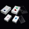 Jewelry and Gemstones Storage Box 18 Compartments Organiser for Diamonds Beads and Collectibles with Foam Padding
