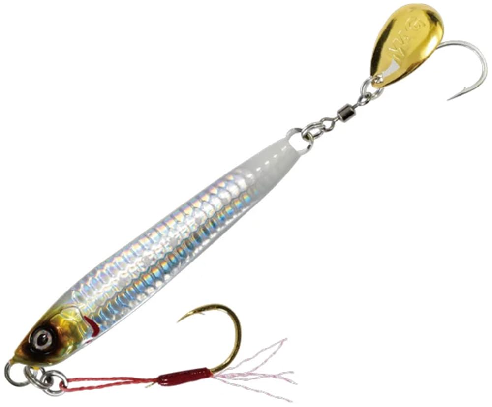 

Magbite Sardine Jig Makisupe 60g 02 Silver Glow Tail