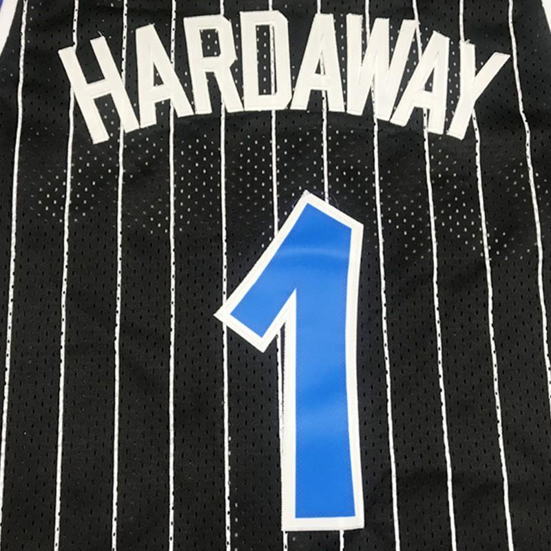 Black Retro Embroidered Basketball Jersey 1 Magic Team Mens Womens Sportswear