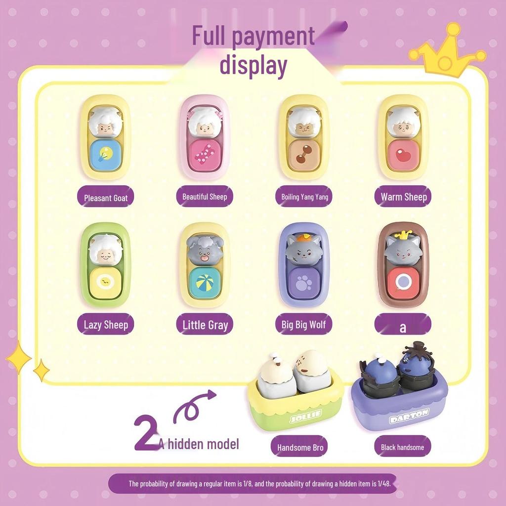 Animal PAI Emotion Freeze Frame Spin Blind Box: Cute Rotating Animal Figure for Desktop Healing & Collectible Fun