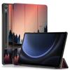 Tablet Leather Case for Samsung Galaxy Tab S9 FE S9FE 2023 Case 10.9 Inch Folding Stand Magnetic Smart Folio Tablet for Samsung Tab S9 FE Case