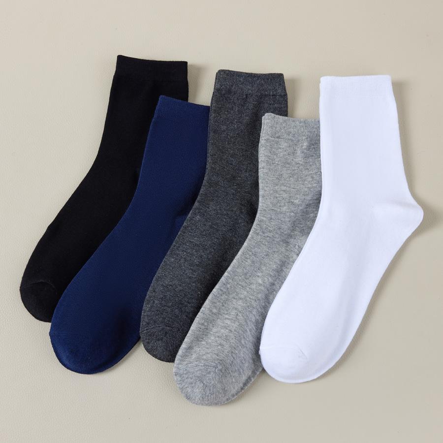 10 Paar Herrensocken Business-Herrensocken Weich Atmungsaktiv Sommer Winter für Herrensocken