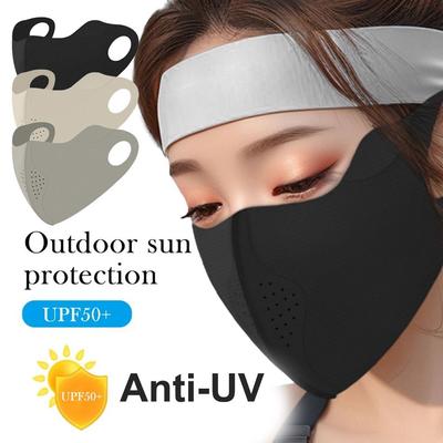 Sun Protection Face Shield Ice Silk Sunscreen Mask Fashion Face Mask Summer