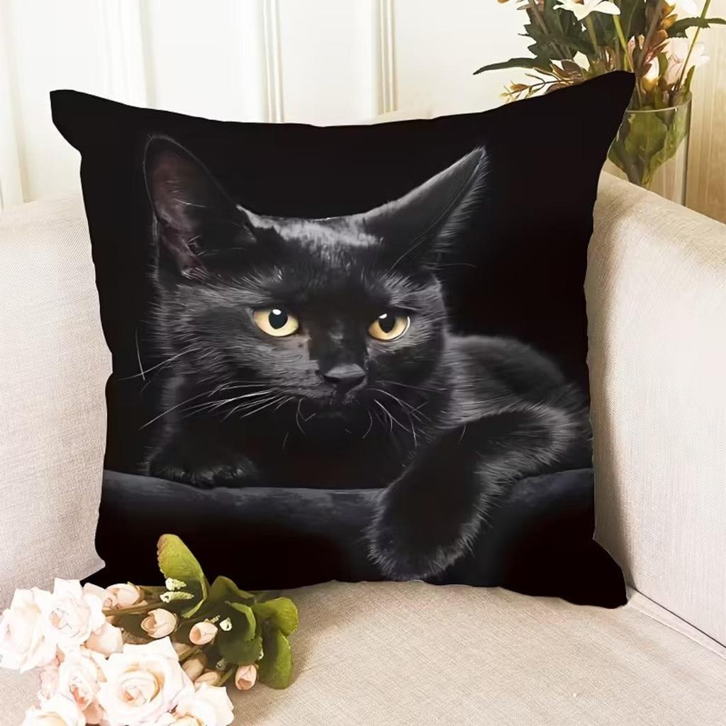 Animal Pillow Cover, Sofa Decoration, Without Pillow Core, Sofa Square Pillowcase,17.71*17.71in
