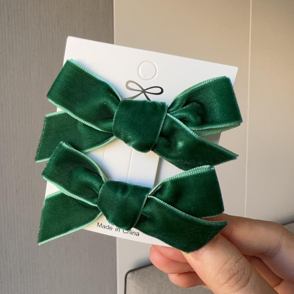 2Pcs/Set New Fluff Cute Bows Baby Hair Clips Candy Color Girls Princess Hairpins Barrettes Kids Hair Accessories Gift