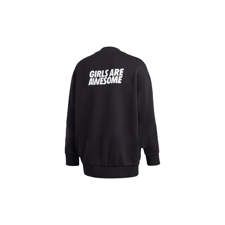 adidas Originals X GIRLS ARE AWESOME Crossover Logo Long Sleeves Black Men's GM6913