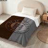 FC San Pauli Logo Print Flannel Blanket High Quality Warm Comfortable Cover for All Seasons Perfect for Gifts Home Decor