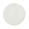Round Cotton Rope Trivet - Heat Placemat for  Casserole Dishes, Thick Knitted Table Protector