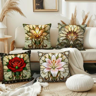 A Stylish Collection of Art Cushion Cover Pillow Cover Decoration Room Home Sofa Living Office Car Nordic Simplicity