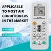 Universal K-1028E Air Conditioner Remote Control - Infrared, Supports Multi-Brand, OEM
