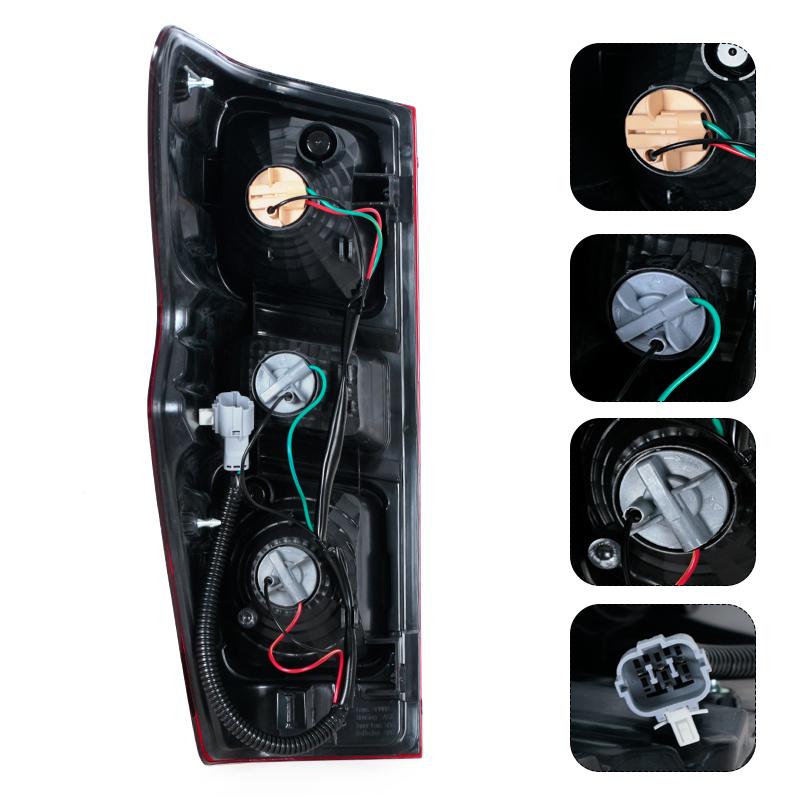 For Isuzu DMax D-Max Pickup  Low Allocation Rear Tail Light Brake Light Signal Light Assembly Car Accessories