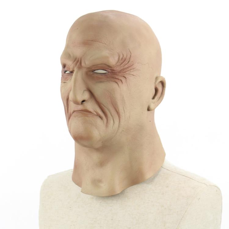 Halloween Festival Party Latex Underworld Boss Frightened Mask Headgear
