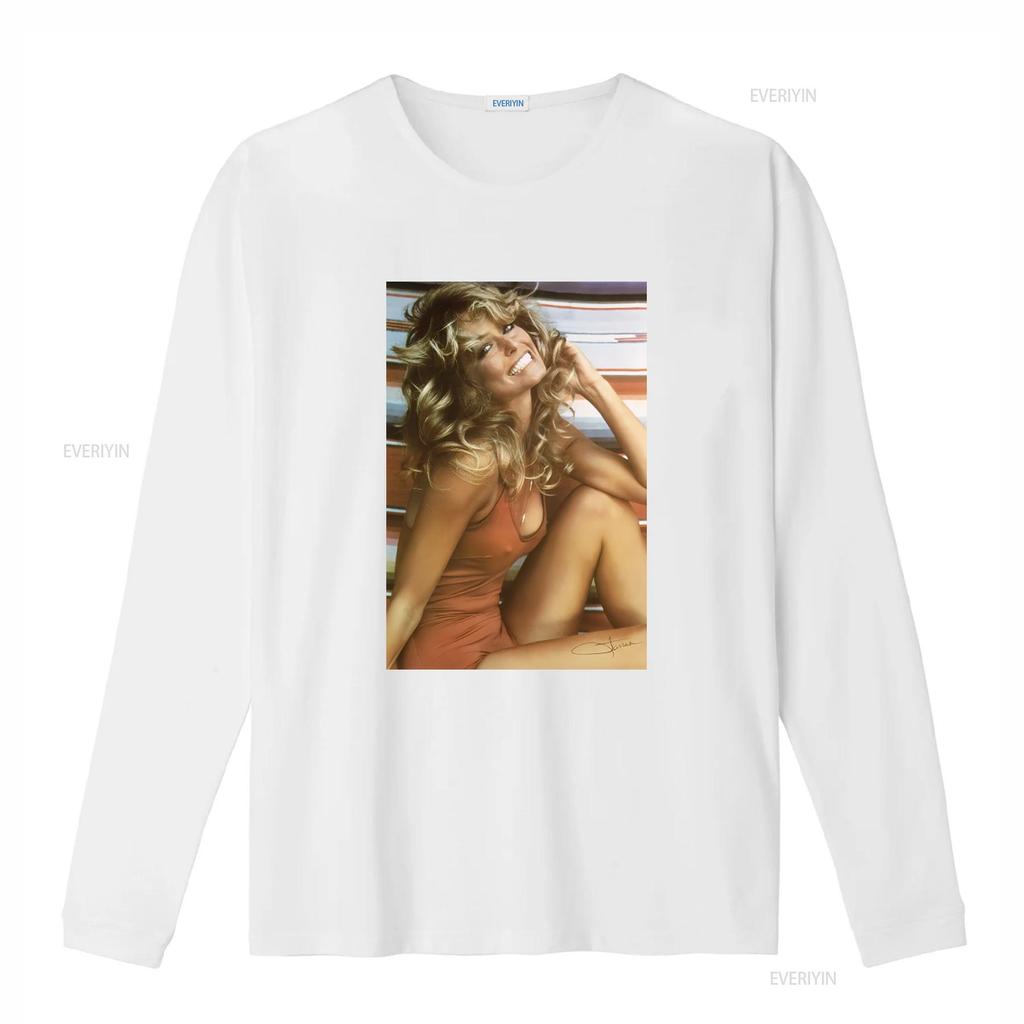 FARRAH FAWCETT Vintage Red Bathing Suit Print T Shirt Retro Style High Quality Fabric Small Size vintage Washed streetwear