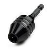 1/4 Inch Keyless Chuck Conversion Hex Shank Adapter Drill Bit-QuickChange Drive