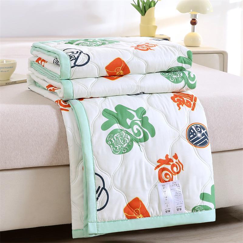 Comfortable Breathable Cotton Summer Quilt - Washable AC Quilt with Gift Box Packaging
