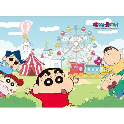 Quebra-cabeça de 150 peças - Parque de diversões Crayon Shin-chan, quebra-cabeça coreano popular