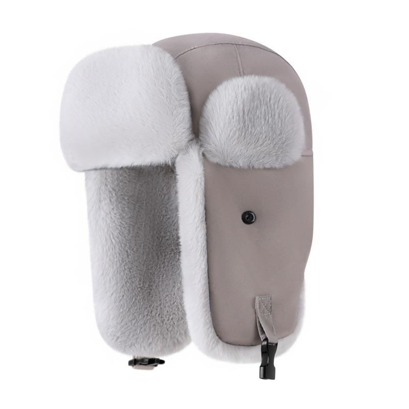 Thickened Winter Lei Feng Hat: Windproof, Warm, Ear-Protective Cycling & Ski Hat for Men & Women