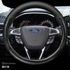 Leather Car Steering Wheel Cover for Ford Territory  Maverick Everest Sport Mustang Focus Kuga Explorer ST Line Ranger 2025 2026