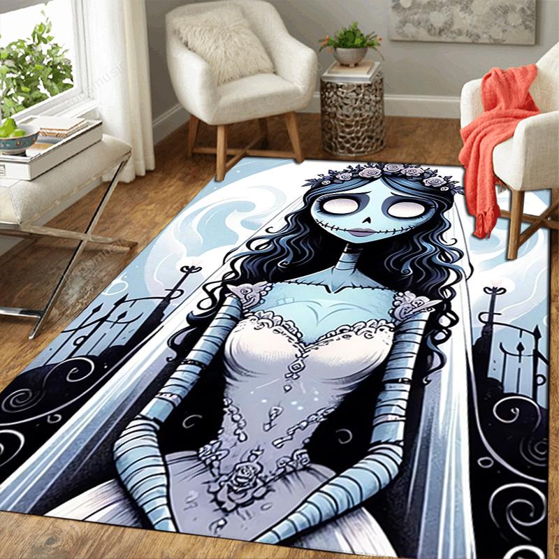 Corpse Bride Rug Floor Mat for Living Room or Bedroom Soft and Comfortable Carpet a Gift for Birthday and Holiday.NFF0928197
