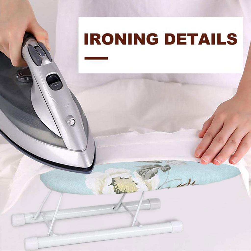 Portable Folding Ironing Board with Heat Resistant Efficient Ironing Board for Travel and Home Use