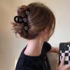 1PC Love Velvet Grab Clip Large Shark Clip Headgear Hairpin Back Head Plate Hairpin Children's Hair Accessories Premium Sense